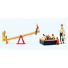 Image de Modélisme HO : Figurines - Jeux d'enfants avec enfants Preiser-PR10587