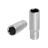 Image de Douilles 6 pans longues ultimate 1/2" douille longue chromeplus 1/2", 6 pans 18 mm 1 pièce(s) 6 pans 18 mm non 1/2" - ks tools