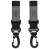 Image de Crochets attache poussette noir
