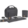 Image de Sac à dos à langer jumeaux Twin Glam Goldie anthracite