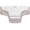 Image de Lot de 2 bavoirs manches longues avec poche Tiny Farmer Oie lilas cendré