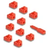 Image de DeLock Lot de 10 bloqueurs de Port RJ45
