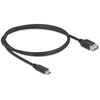 Image de DeLock USB-C / USB-A 2.0 - 1 m