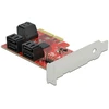 Image de DeLock Carte Contrôleur PCI Express vers 6 ports SATA 6 Gbps Low Profile