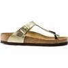 Image de Sandales femme Birkenstock Gizeh Birko-Flor Doré 42 1016108