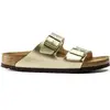 Image de Sandales femme Birkenstock Arizona Birko-Flor Doré 40 1016110