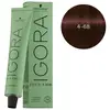 Image de Igora Zéro amm 4-68 châtain moyen marron rouge Schwarzkopf 60ML