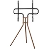 Image de Hama Support Pied TV Chevalet, bois (Noyer)
