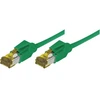 Image de Câble Réseau - GENERIQUE - Cordon RJ45 S/FTP CAT6a LSOH Snagless Vert - 2,00m 850075