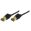 Image de Câble Réseau - GENERIQUE - RJ45(CAT6A) sur CAT7 S/FTP LSOH SNG 0.3m / Noir 850086