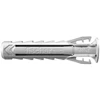 Image de Chevilles nylon sx plus fixation courante 1 boîte(s) de 100 pièce(s) intérieur, en milieu sec, extérieur cheville nylon sx plus avec collerette ø 8 x