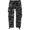 Image de Pantalon cargo slim Brandit Pure Noir 3XL 1016-4