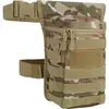 Image de Sacoche de jambe Brandit Side kick Molle Vert TU 8063-161