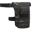 Image de Sacoche de jambe Brandit Side kick Molle Vert TU 8063-4