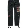 Image de Pantalon cargo slim Brandit IRM Pure Noir S 61060-11002