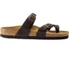Image de Tongs femme Birkenstock Mayari Oiled Marron 36 Étroit 171323