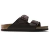 Image de Sandales Birkenstock Arizona Waxy Leather Multicolore 39 Étroit 452763