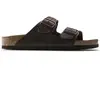 Image de Sandales Birkenstock Arizona Waxy Leather Multicolore 42 Étroit 452763