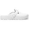Image de Sabots Birkenstock Boston Eva Blanc 37 Étroit 127133