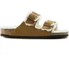 Image de Sandales Birkenstock Arizona Suede Leather Gris 44 1001128