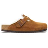 Image de BIRKENSTOCK Clogs BOSTON SHEARLING SUEDE camel | 37
