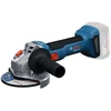 Image de Meuleuse ø125 gws 18v-8 solo batterie 1 pièce(s) meuleuse ø125 gws 18v-8 solo 1.6 kg 0 18 v moteur sans charbon 11000 trs/min 125 mm 0 ah - bosch