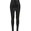 Image de Legging taille haute femme Urban Classics Shiny Metalic Noir XS TB4344-00007