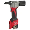 Image de Riveteuse m12 bprt-201x 12v 2ah riveteuse m12 bprt-201x 12v 2ah batterie 1 coffret(s) 18 v 2 kg 2 2.4, 4.8 mm 60 nm 20.32 mm 4 ah - milwaukee