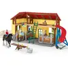 Image de Écurie avec chevaux et accessoires Schleich-42485