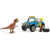 Image de Figurine Dinosaurs : Voiture tout-terrain avec avant-poste Dino Schleich-41464