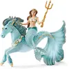 Image de Figurine bayala : Sirène Eyela sur Cheval de mer Schleich-70594