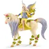 Image de Figurines Bayala : Fée Sera avec la licorne aux fleurs Schleich-70565