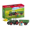 Image de Véhicule Farm World : Tracteur et remorque Schleich-42608