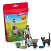 Image de Mini Monde - Emily prend soin des animaux Schleich-42747