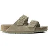 Image de Sandales femme Birkenstock Arizona Suede Vert 40 Étroit 1019088