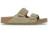 Image de Sandales femme Birkenstock Arizona Suede Vert 43 Étroit 1019088