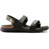 Image de Sandales femme Birkenstock Kalahari Birko-Flor Noir 43 Étroit 1020241