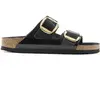 Image de Mules femme Birkenstock Arizona Big Buckle Natural Leather Patent Noir 38 1021471