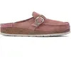 Image de Sabots cuir suède femme Birkenstock Buckley Rose 39 Étroit 1023369