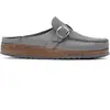 Image de Sabots cuir nubuck femme Birkenstock Buckley Gris 42 1023527