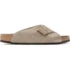 Image de Sandales femme Birkenstock Arosa Suede Leather Beige 37 1023852