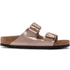 Image de Sandales femme Birkenstock Arizona Birko-Flor Bronze 41 Étroit 1023960