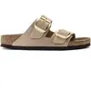 Image de Mules femme Birkenstock Arizona Big Buckle Nubuck Leather Beige 37 1023957