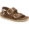 Image de Sandales femme Birkenstock Milano Big Buckle Marron 36 1023972