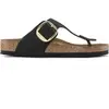 Image de Tongs femme Birkenstock Gizeh Big Buckle Birko-Flor Patent Noir 36 1024019