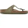 Image de Tongs femme Birkenstock Gizeh Vegan Vert 35 Étroit 1024096