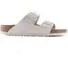 Image de Sandales cuir suède Birkenstock Arizona Blanc 36 1024554