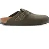 Image de Sabots Birkenstock Boston Suede Vert 46 1024721