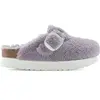Image de Sabots femme Papillio Boston Big Buckle Platform Fur Violet 37 Étroit 1024964