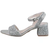 Image de Sandales à talon pailleté femme Buffalo Rainelle Argenté 36 1650004
